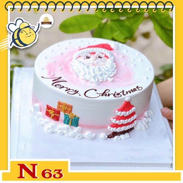 Bánh kem noel đẹp mừng giáng sinh N63
