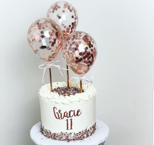 BB01 - Bánh kem bong bóng