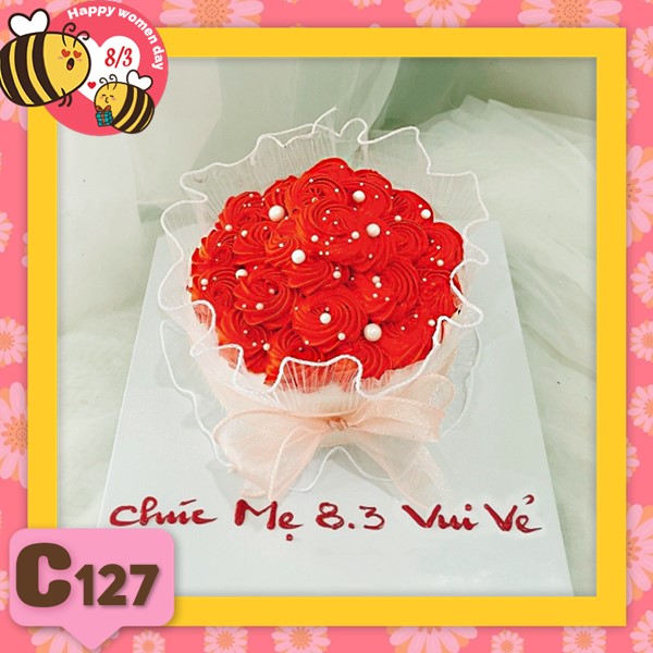 Bánh kem 8/3 quà tặng quốc tế phụ nữ C127