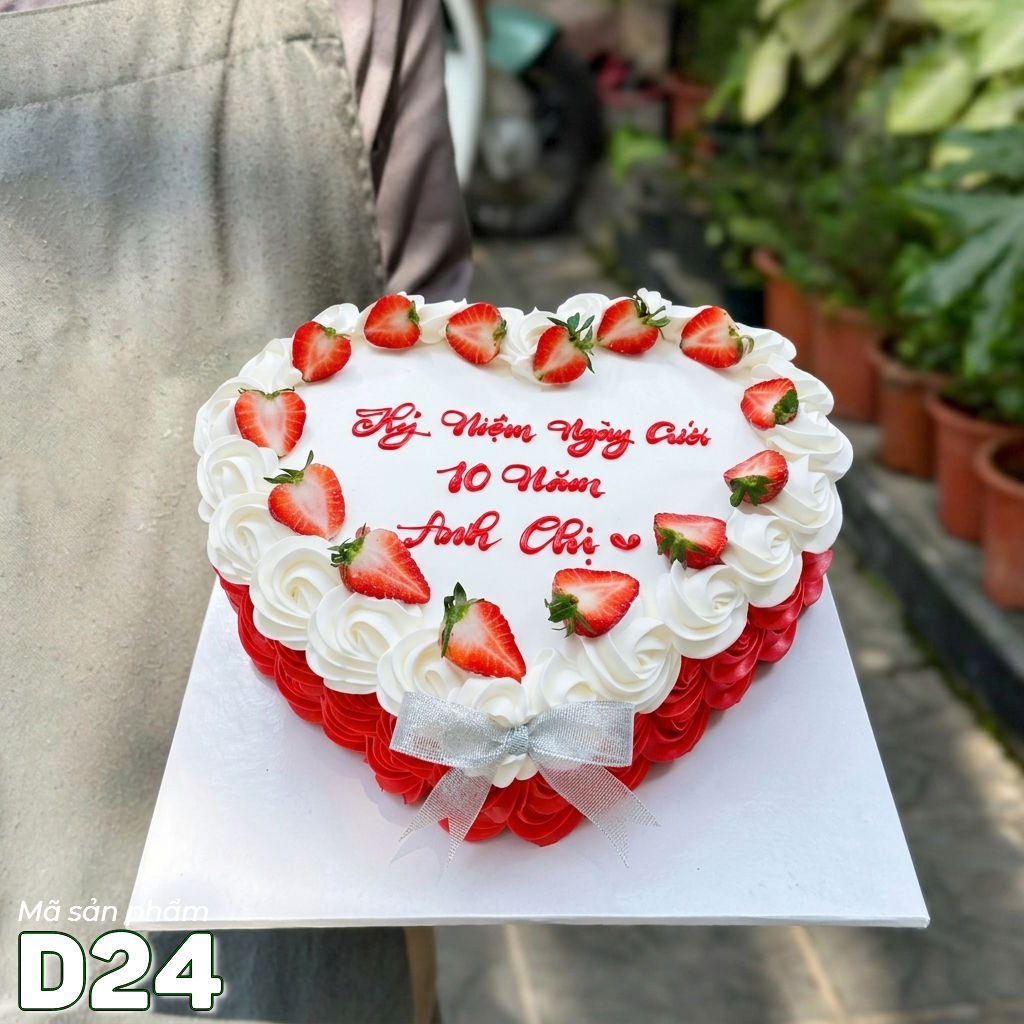 Bánh kem dâu D24