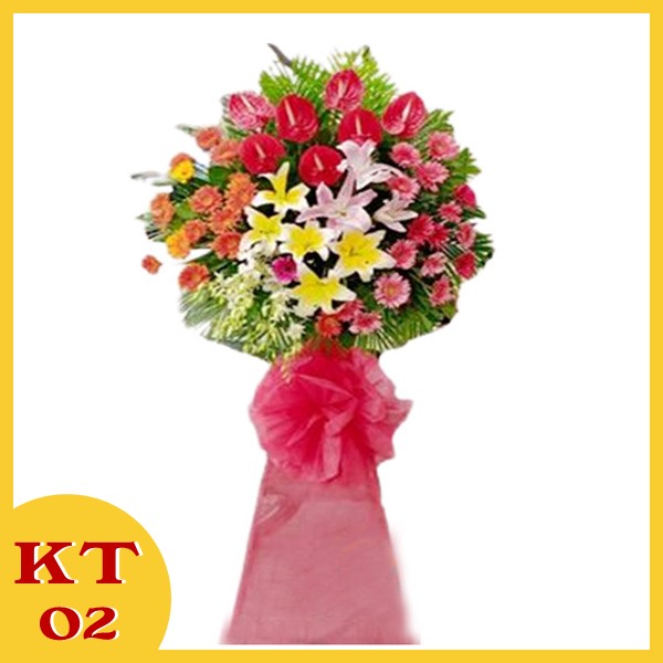 Hoa khai trương KT02