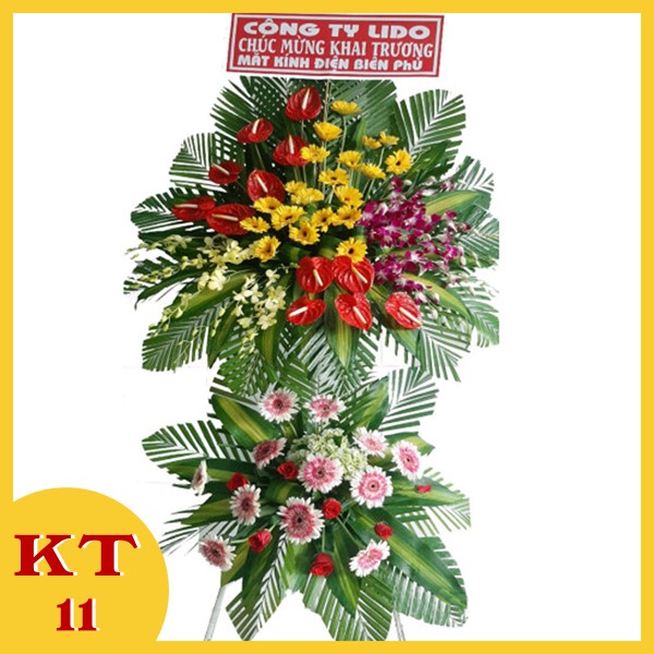 Hoa khai trương KT11