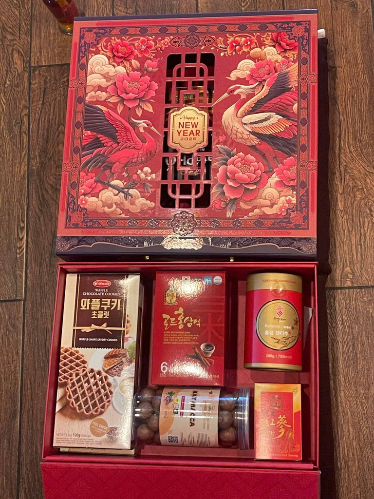 Giỏ quà tết Ô Môn tài lộc may mắn