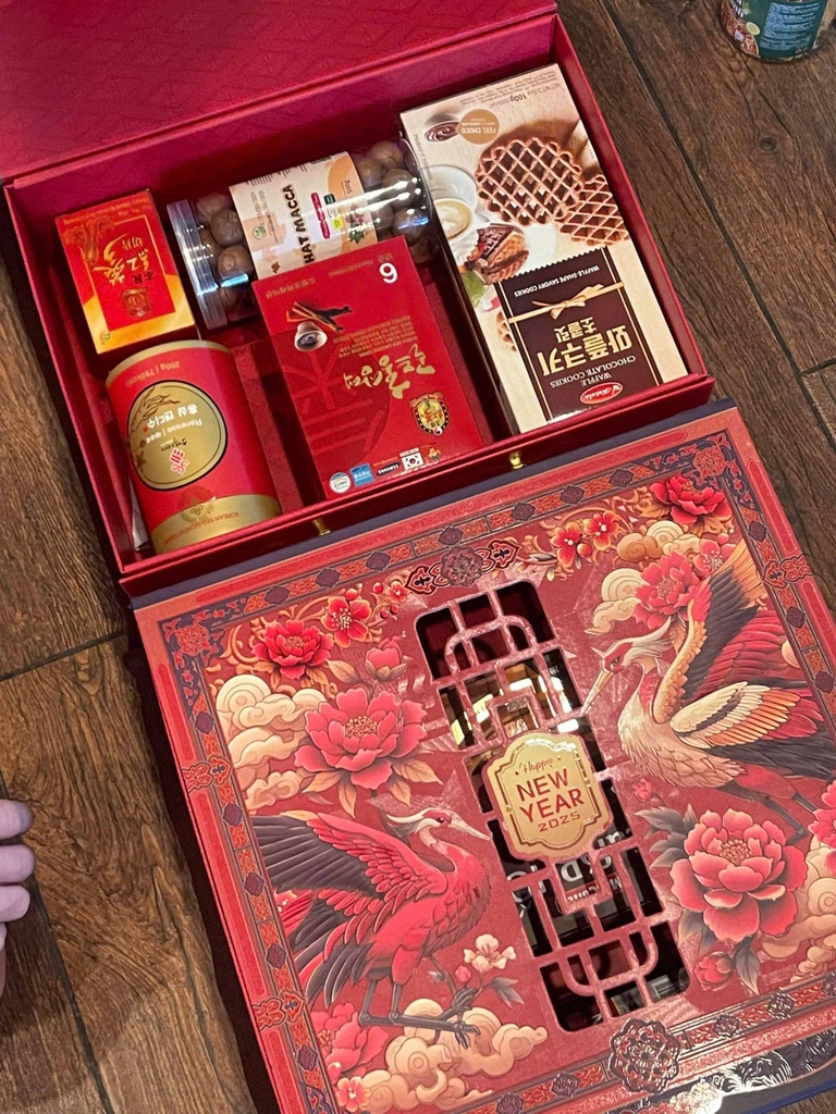 Giỏ quà tết Tân Hồng Khang Thái Xuân Vui