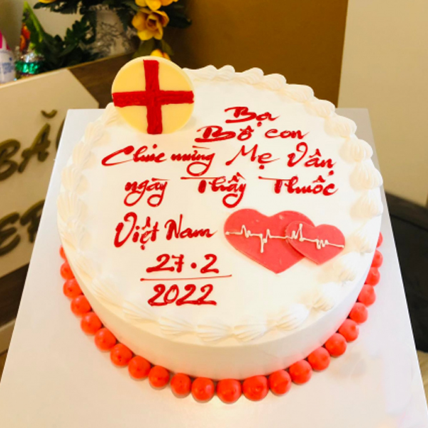 BS11 chữ thập đỏ tri ân bác sĩ ngày thầy thuốc Việt Nam 27/2