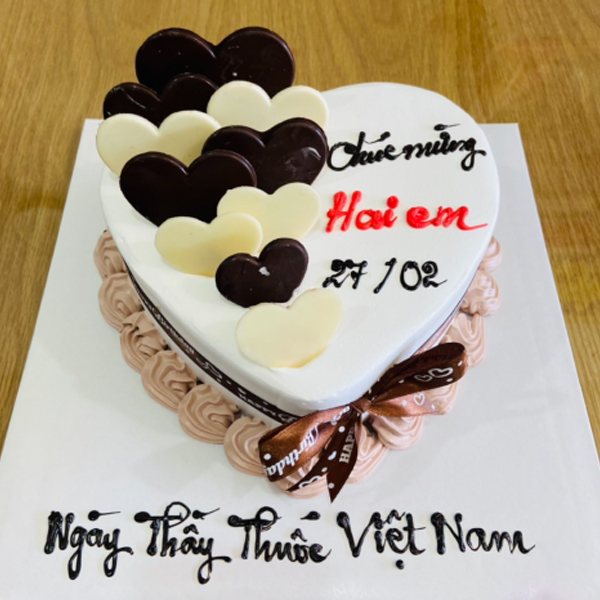 BS09 trái tim dành tặng bác sĩ ngày thầy thuốc Việt Nam 27/02