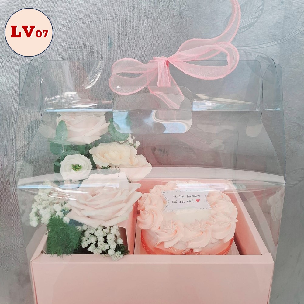 [Chỉ ship HCM] Set hoa bánh kem LV07