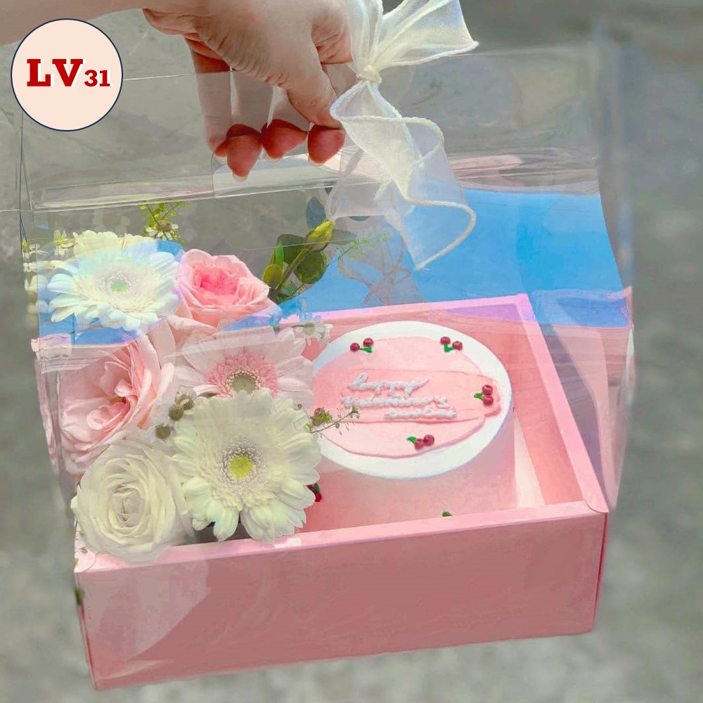 [Chỉ ship HCM] Set hoa bánh kem LV31