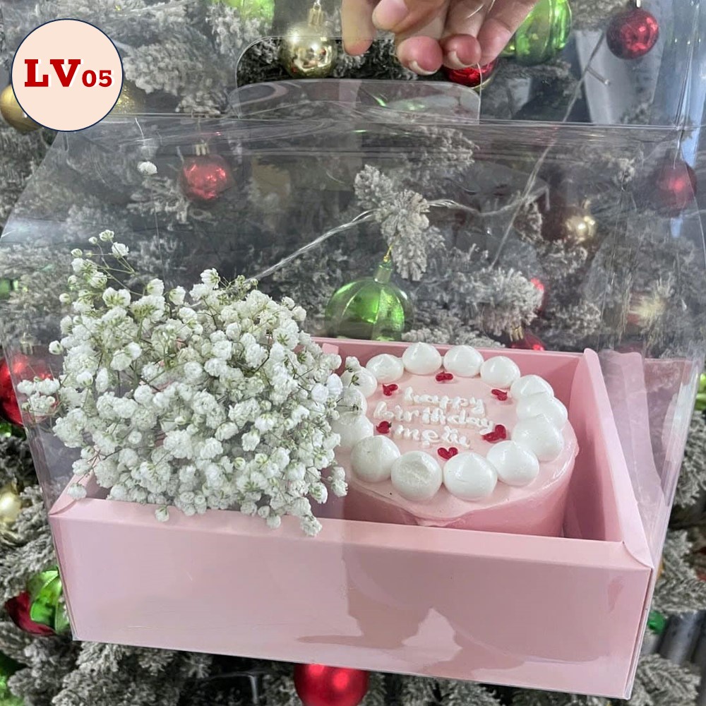 [Chỉ ship HCM] Set hoa bánh kem LV05