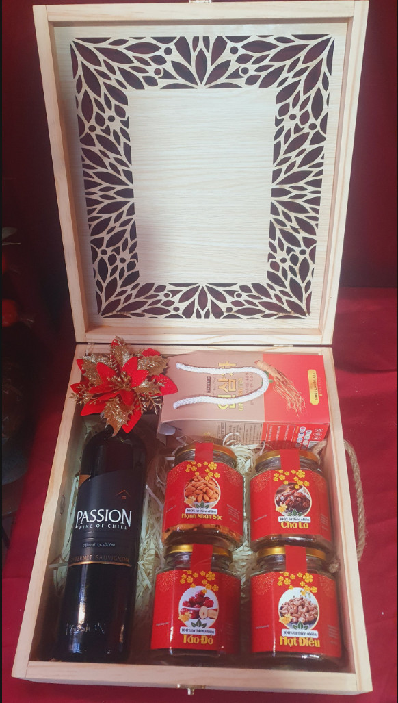 T117 Sâm mật ong BIO, Passion, mix 4 hũ trái cây sấy