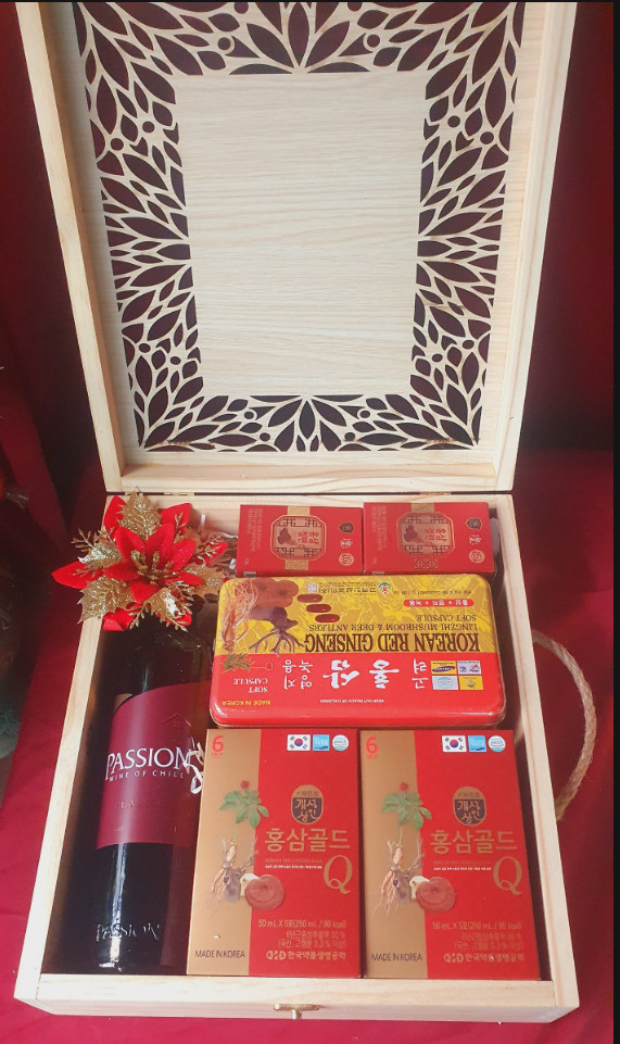 T119  2 Sâm Q Plus, Đạm Sâm Gold, 2 Sâm Lát JM Hàn Quốc, Passion