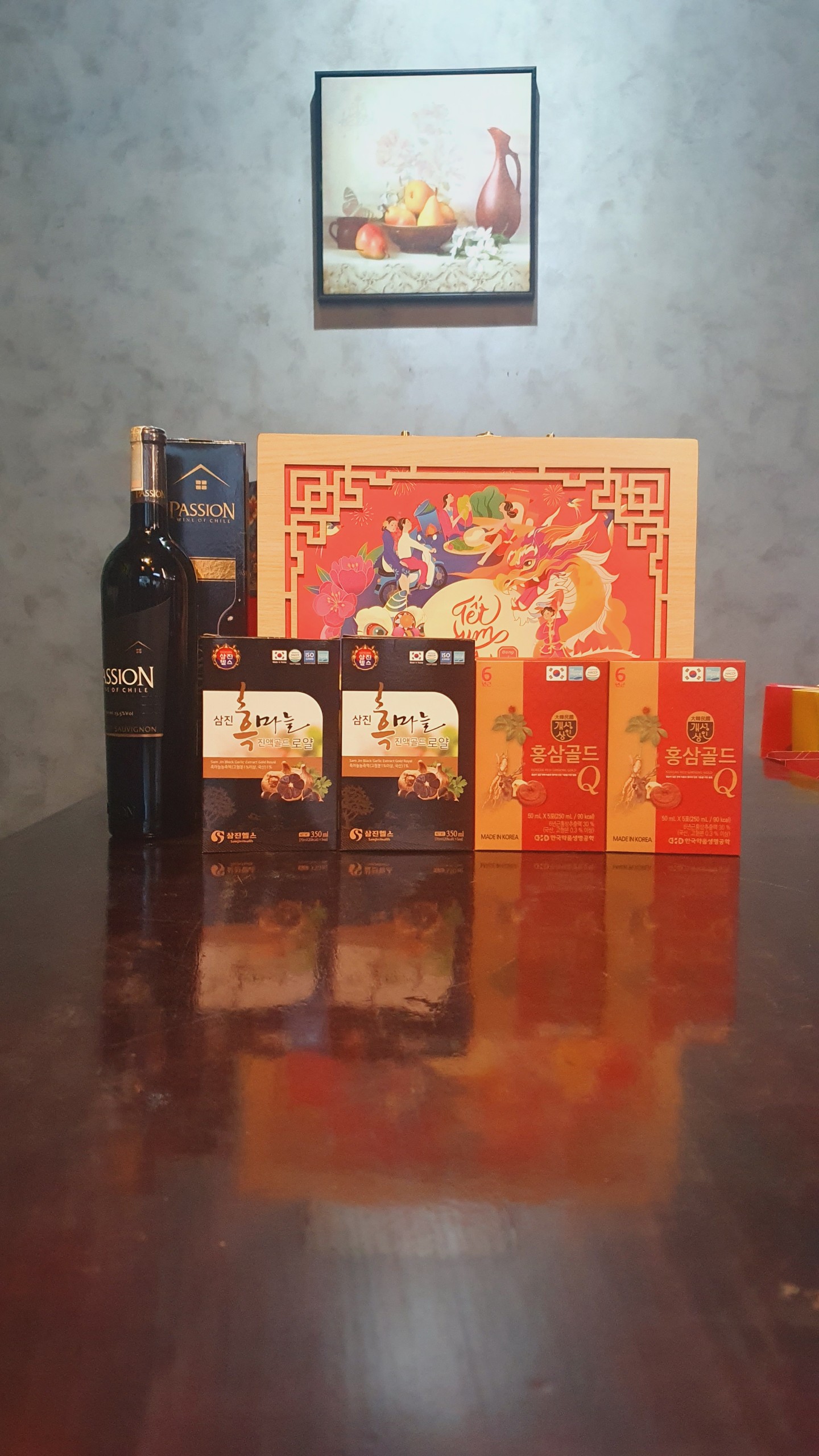 Thành phần sức khỏe giỏ quà tặng tết ở quận Tân Phú