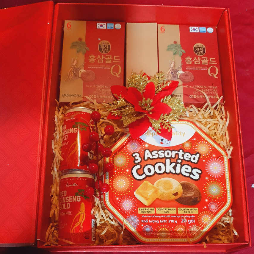 T71 Sắc xuân 2: Sâm Q6 Hàn, Hồng Sâm Queen Bin, Bánh MA’AM Nhật Bản