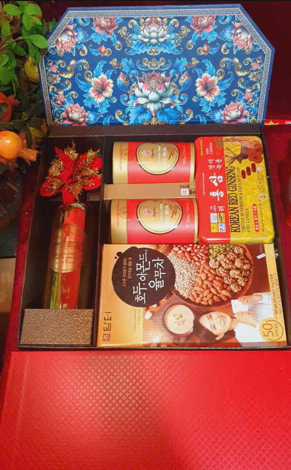 T75 Đạm sâm, Ngũ Cốc Hàn, Hồng Sâm Sobaek Red, Vang Cao cấp