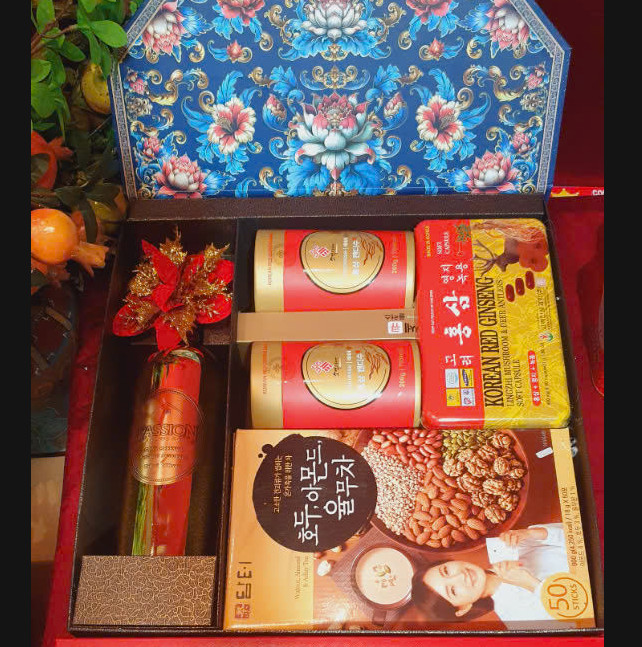 T75 Đạm sâm, Ngũ Cốc Hàn, Hồng Sâm Sobaek Red, Vang Cao cấp