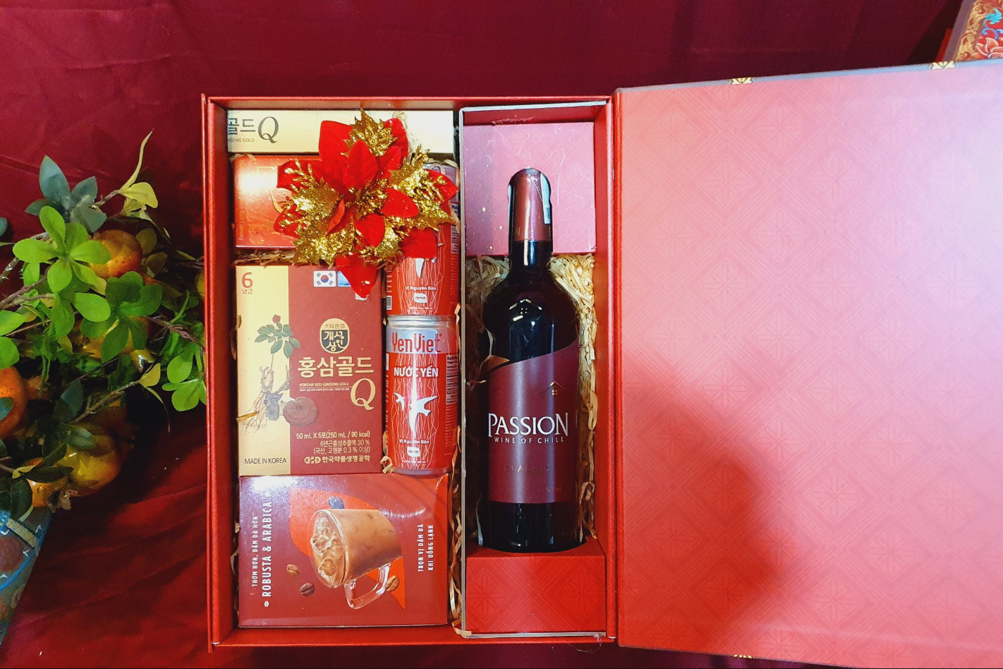 T96 Sâm Lát đỏ, Sâm Q6, Yến Việt, Cafe Net Hòa Tan, Passion