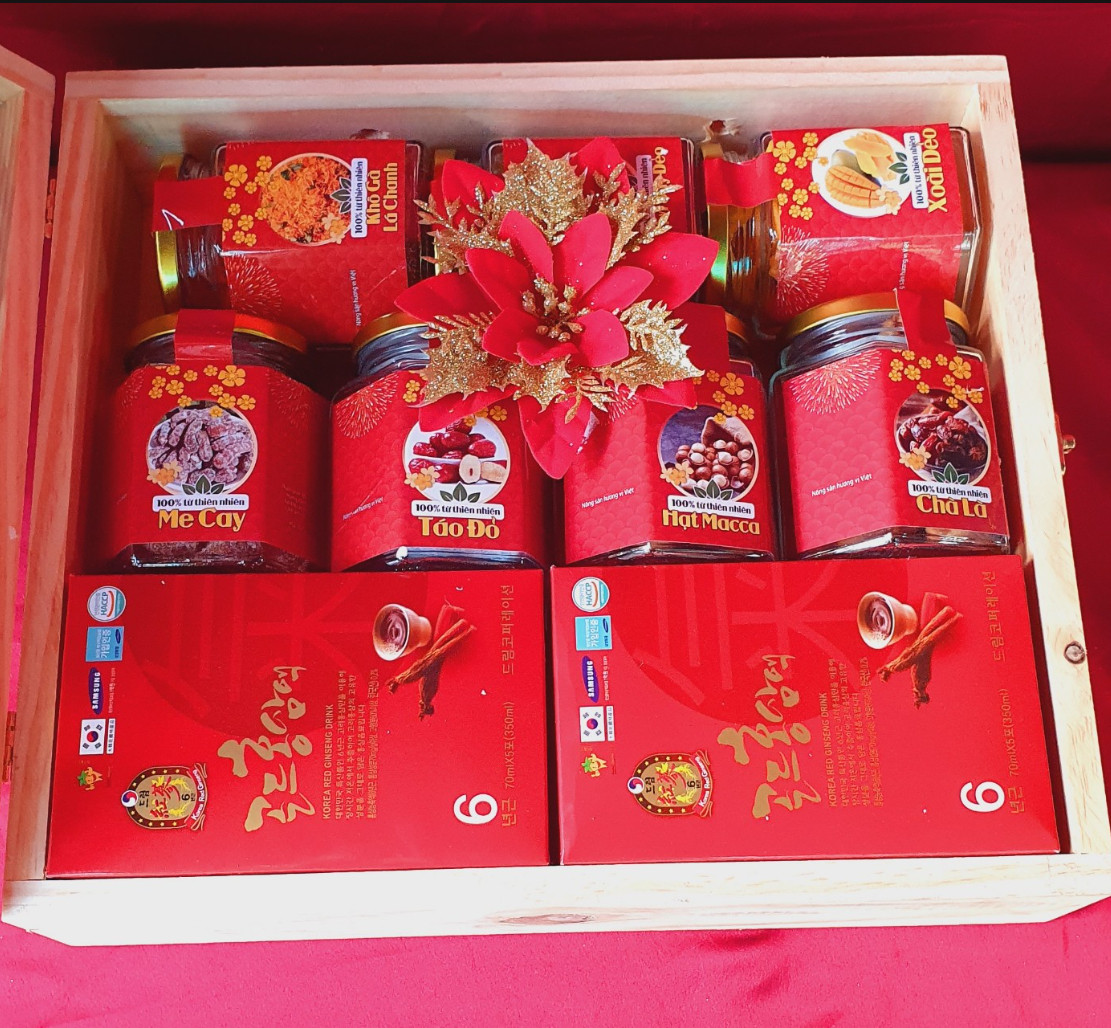 T99 Xuân sum vầy 2 Sâm Chén, Mix hạt dinh dưỡng