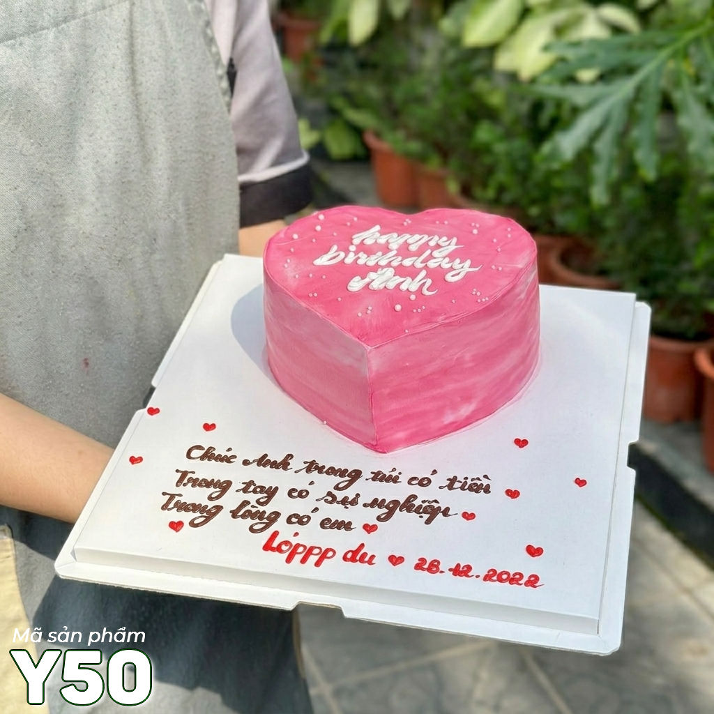 Bánh sinh nhật mẫu mới Y50