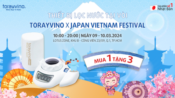 TORAYVINO tại JAPAN VIETNAM FESTIVAL 2024