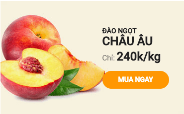 Đào ngọt Châu Âu