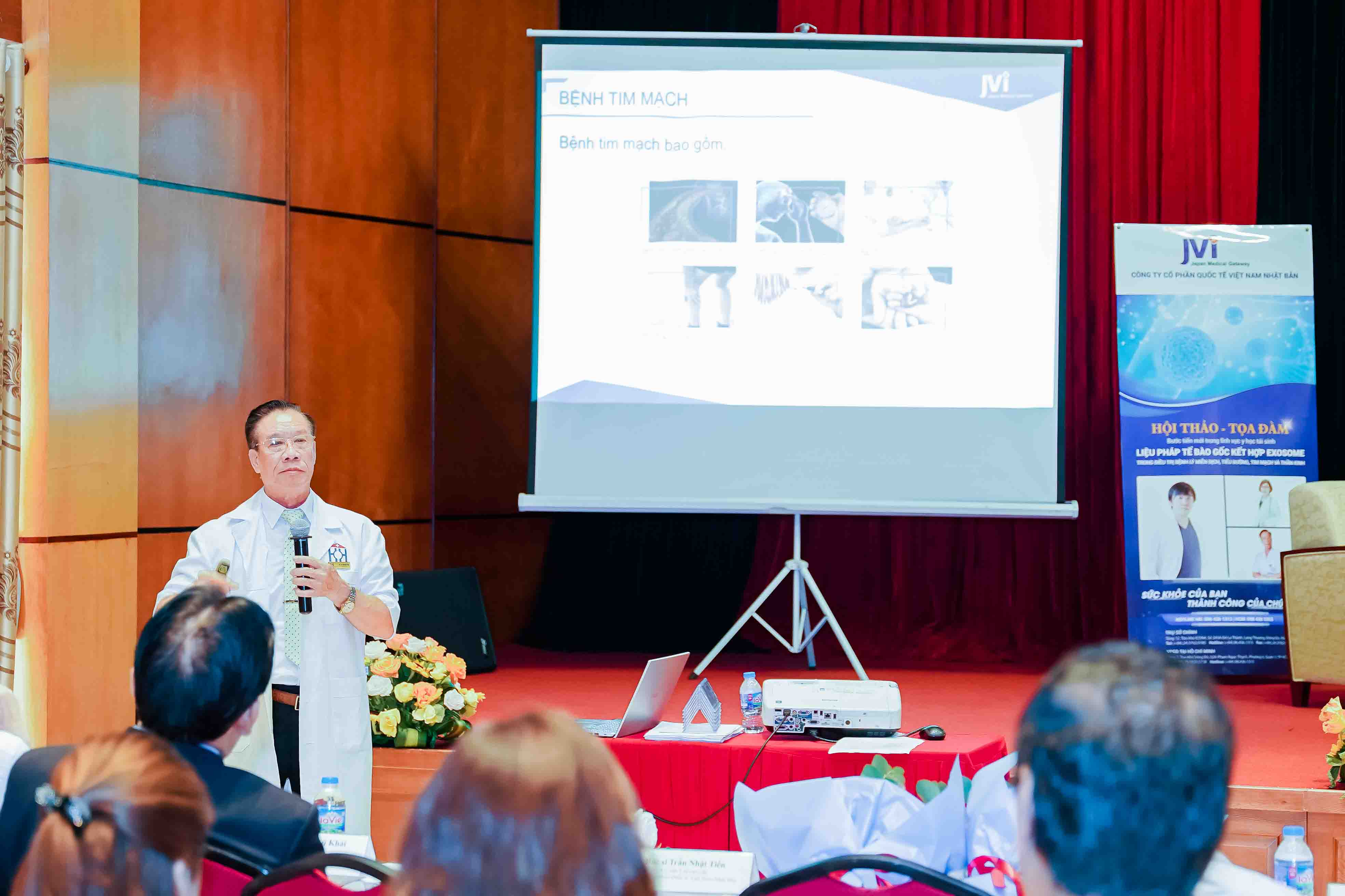 BS Trần Nhật Tiến phát biểu tại hội thảo