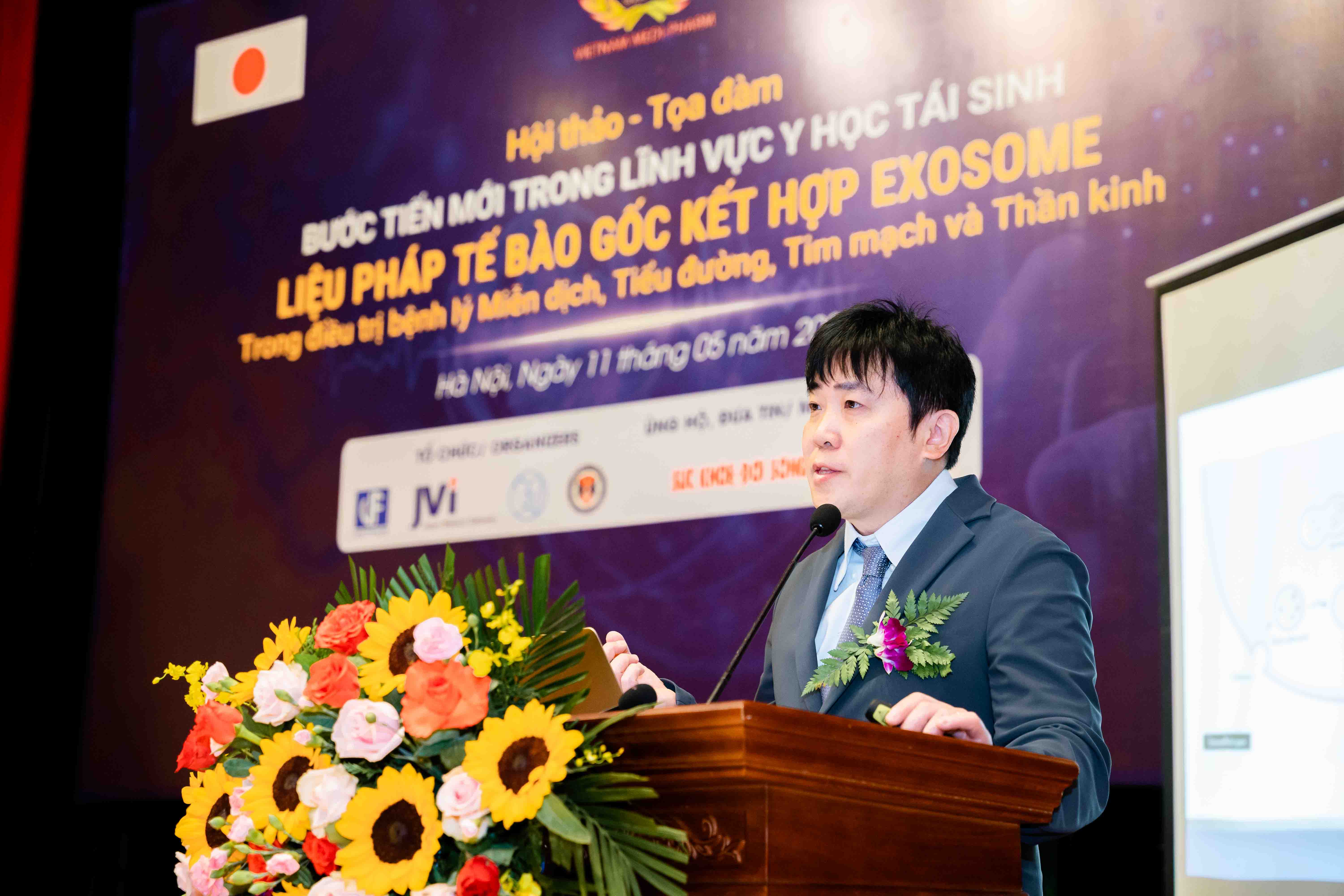 BS Matsuoka phát biểu tại hội thảo