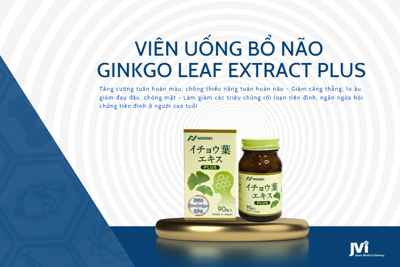 VIÊN UỐNG BỔ NÃO GINKO LEAF EXTRACT PLUS