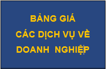 BẢNG GIÁ CÁC DỊCH VỤ VỀ BẢO HIỂM