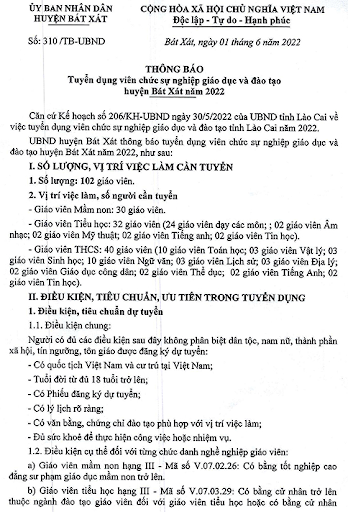 ubnd-huyen-bat-xat-lao-cai-tuyen-dung-vien-chuc-su-nghiep-gd-dt-nam-2022