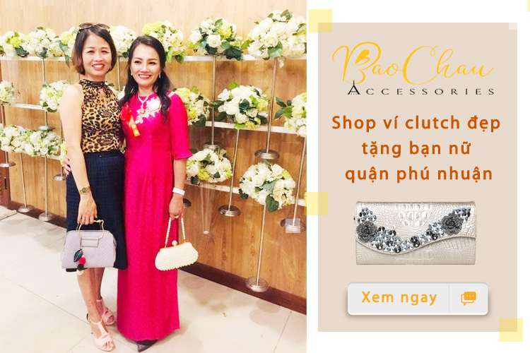 Nơi bán ví clutch nữ tại quận phú nhuận hcm