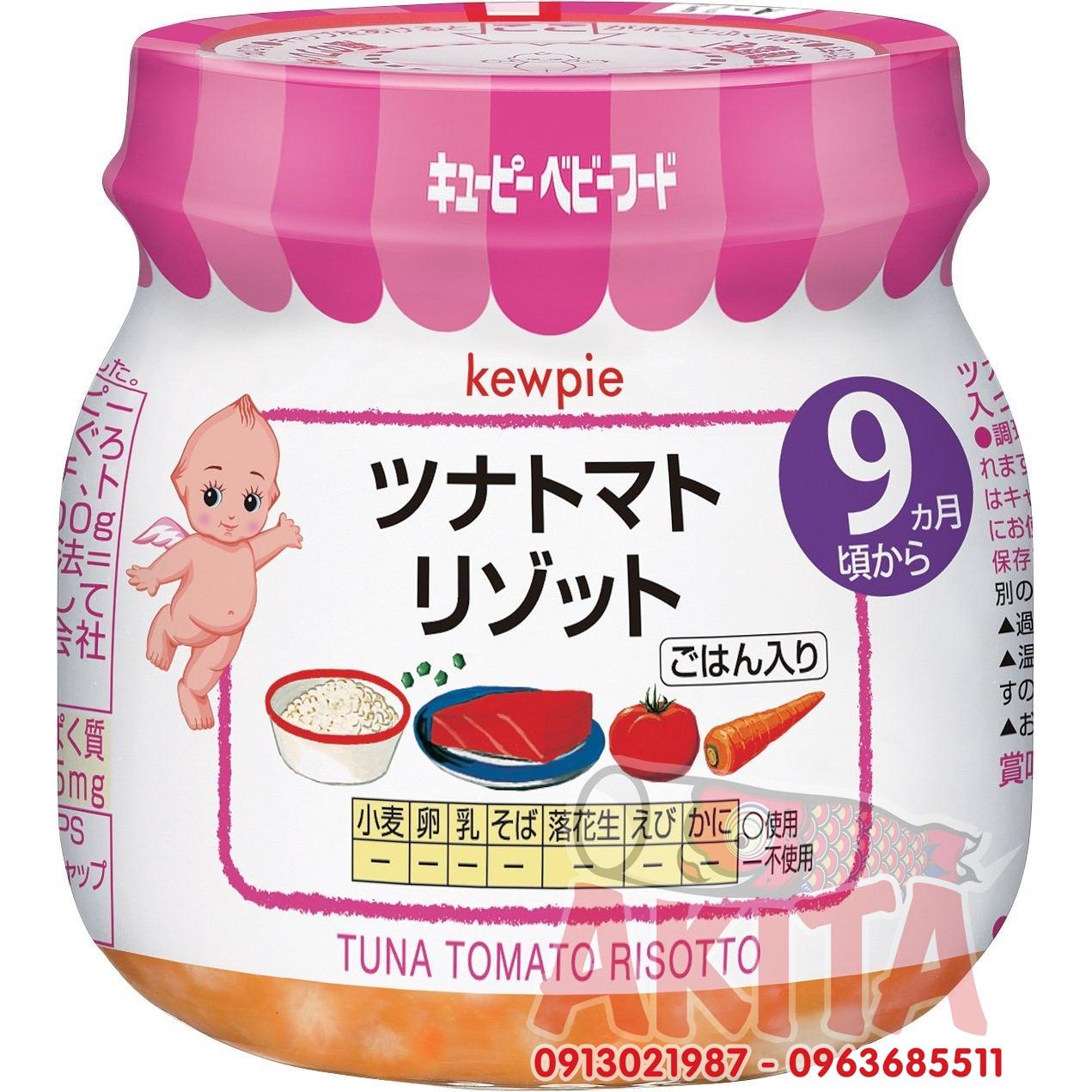 CHÁO KEWPIE 9th+ (vị Cá Thu sốt cà vs Rau Củ )