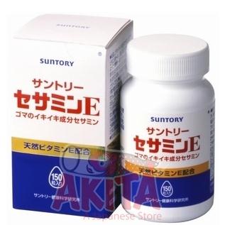 Thuốc tinh chất vừng + Vitamin E Suntory