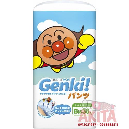 Bỉm quần Genki size XL cho bé từ 12-20kg (38 miếng/bịch)