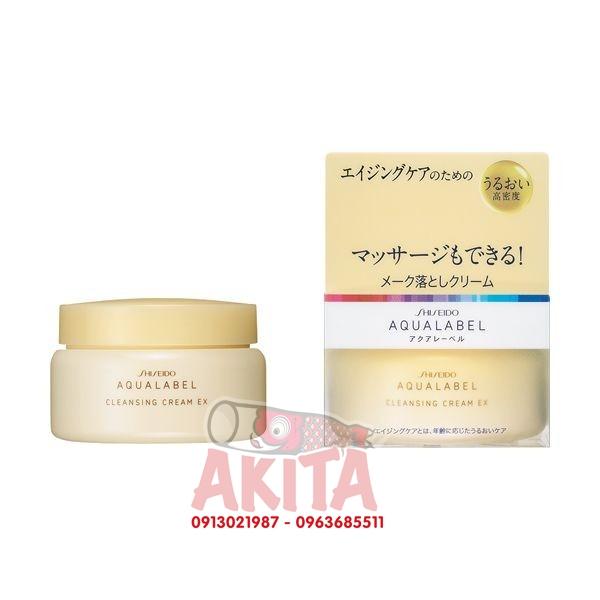 Kem tẩy trang Shiseido AquaLabel Cleansing Cream EX