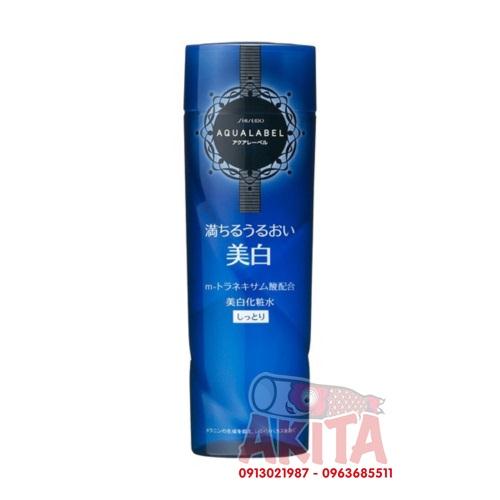 Nước hoa hồng Shishedo Aqualabel cho da nhờn & hỗn hợp (200ml)