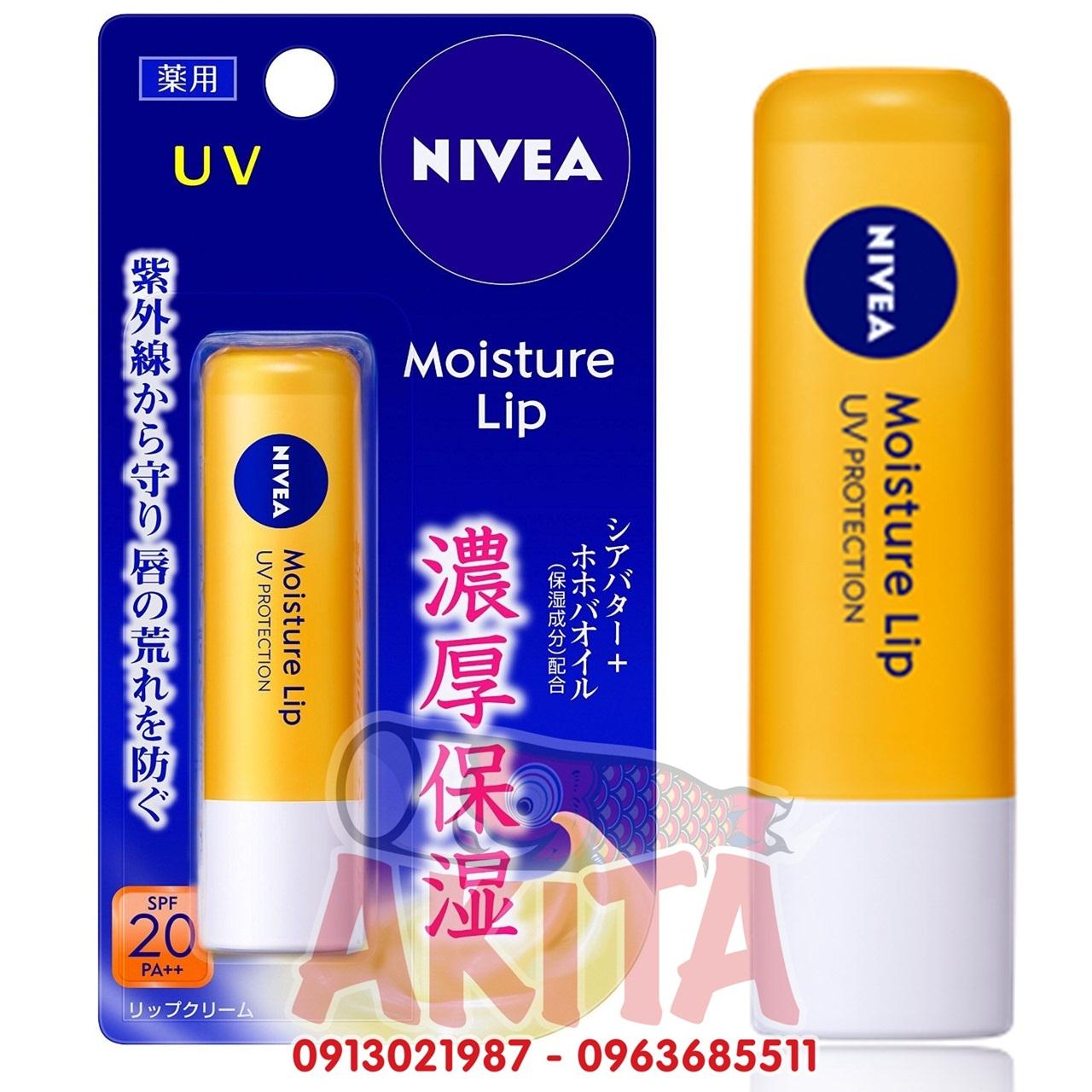 Nivea Moisture Lip - UV Protection