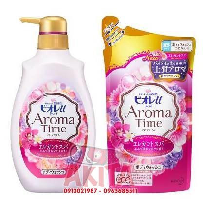 Sữa Tắm AROMA TIME Hương Hoa Hồng