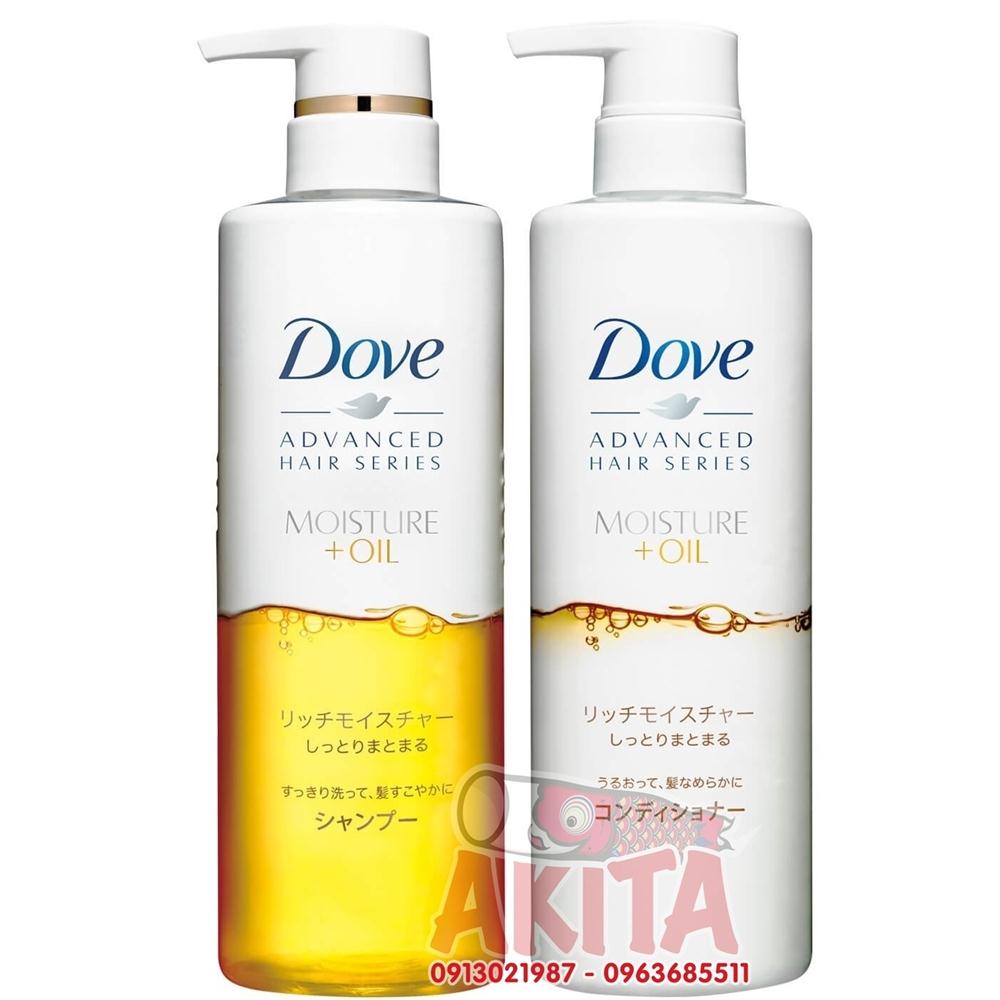 Bộ gội xả DOVE Moisture+Oil