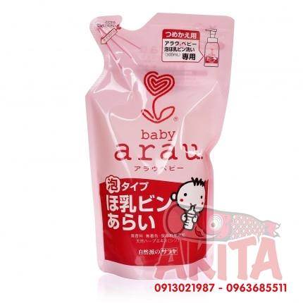 ARAU BABY- Túi Thay Thế Nước Rửa Bình/Bát cho Bé