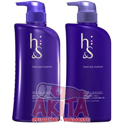 Bộ gội xả HS Headspa Moisture