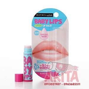 Maybelline BabyLips SPF20-Dâu rừng