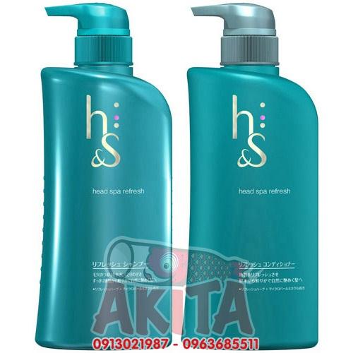 Bộ gội xả HS Headspa Refresh