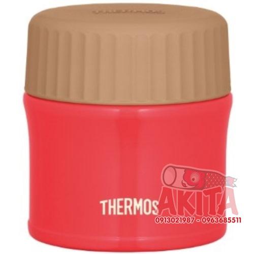 Bình ủ cháo, súp Themos 270ml (màu đỏ ớt nhạt)