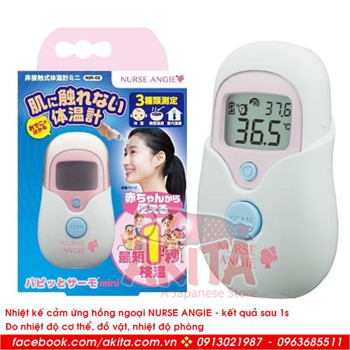 Nhiệt kế điện tử cảm ứng thông minh Nurse Angie