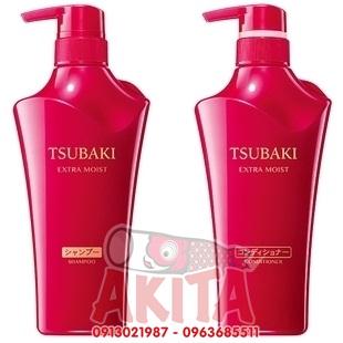 Bộ gội xả Shiseido TSUBAKI Extra Moist