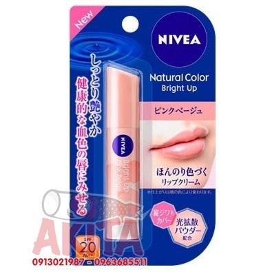 Nivea Bright Up - Màu hồng beige