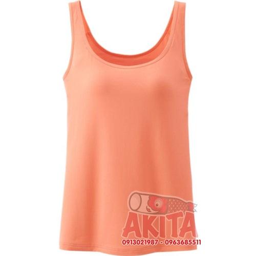 Áo ba lỗ - hai dây Bratop Uniqlo Nhật mã 135065 (màu 21 Light Orange)