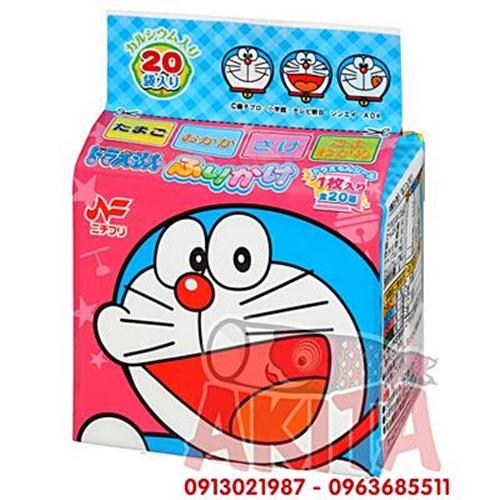 Gia vị rắc cơm tổng hợp hình Doraemon (20 gói x2.4gr)
