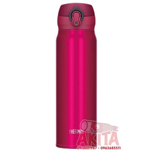 Bình ủ nóng lạnh Themos  600ml - JNL-602 (đỏ hồng)