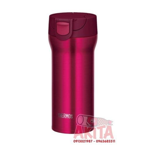 Bình ủ nóng lạnh Themos 360ml cafe style - JNM-360 (màu đỏ đun)